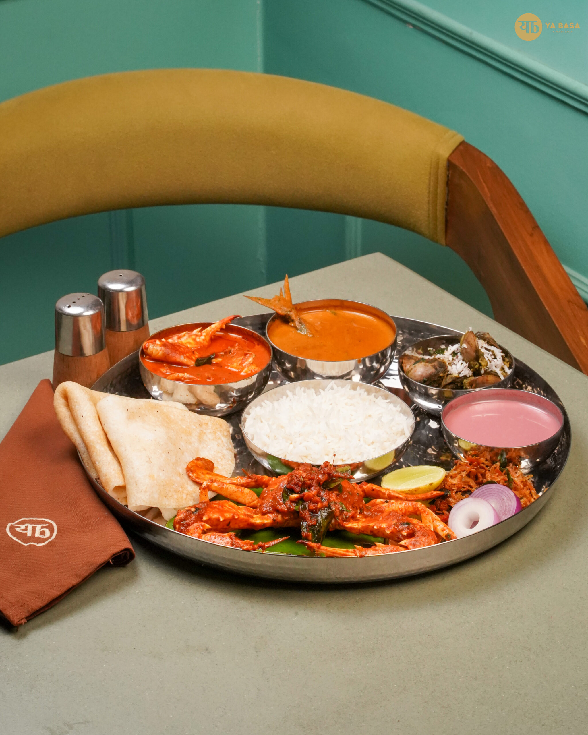 crab thali